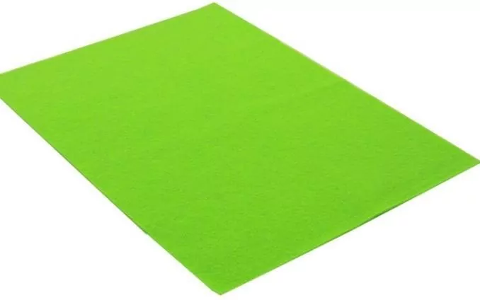 Filc dekoracyjny jasnozielony 20x30cm - tantis.pl