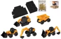 JCB 5 mini maszyn z piaskiem - tantis.pl
