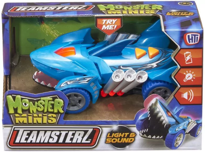 Teamsterz. Auto Monster Rekin światło/dźwięk - tantis.pl