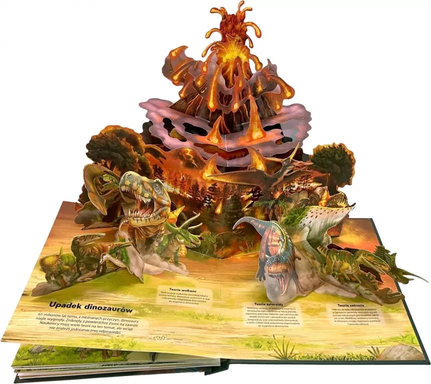 Dinozaury. Książka 3D - tantis.pl