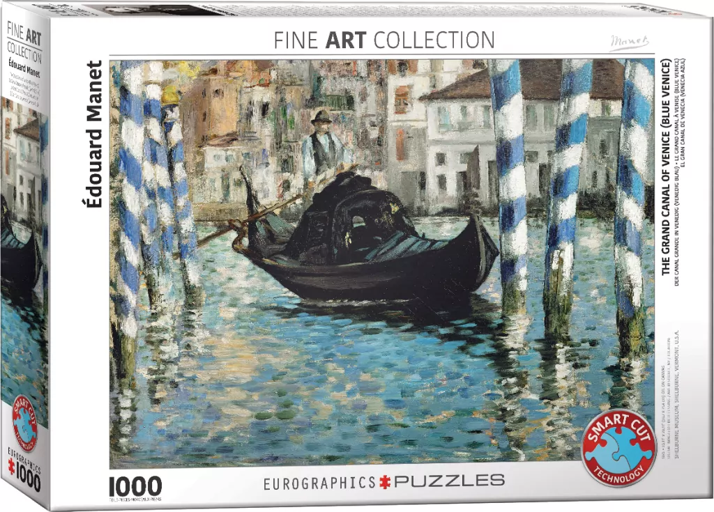 Puzzle 1000 The Grand Canal of Venice by Manet 6000-0828 - tantis.pl
