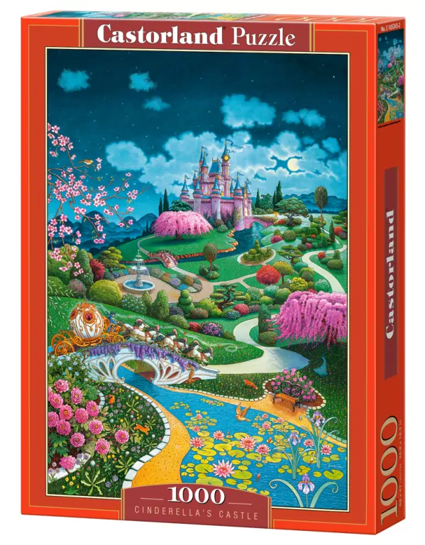 Castor. Puzzle 1000. Cinderella's Castle - tantis.pl