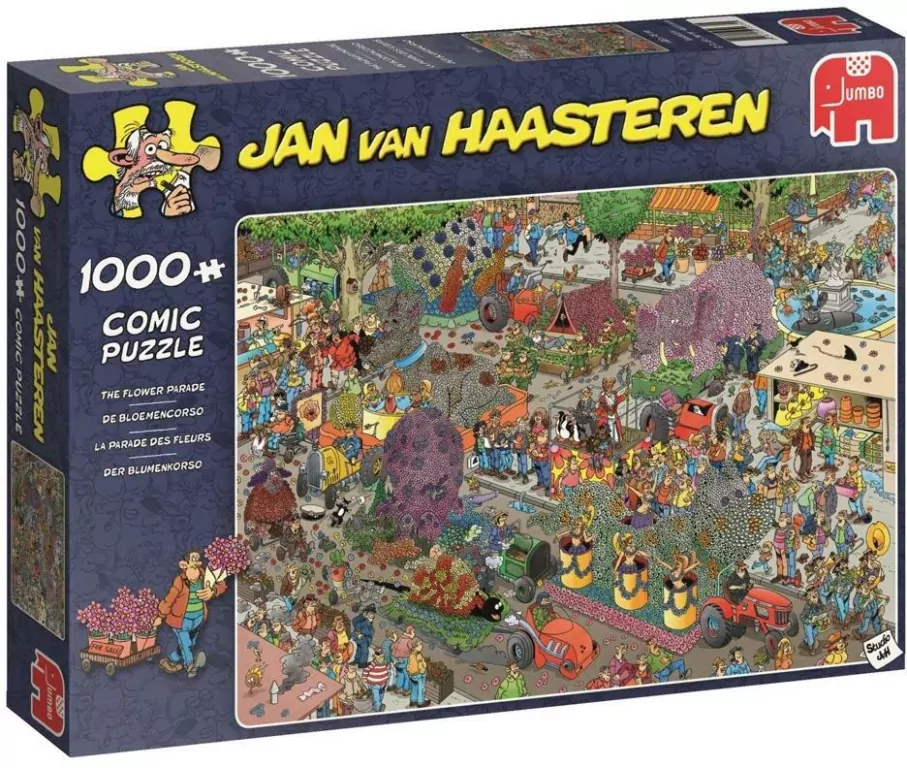 Puzzle 1000 Haasteren Parada kwiatów - tantis.pl