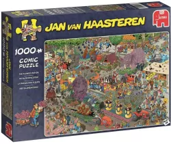 Puzzle 1000 Haasteren Parada kwiatów