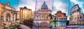 Puzzle panoramiczne 500. Podróż do Włoch - tantis.pl