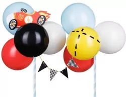 Balonowy topper na tort Autko 29cm