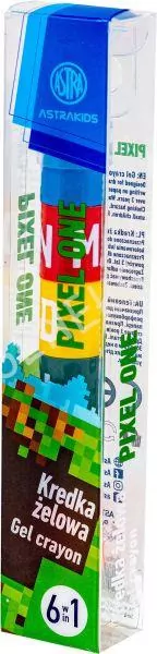 Kredka żelowa przekładana 6w1 Astrakids Pixel One - tantis.pl
