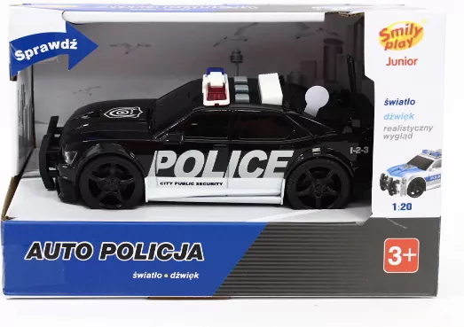 Auto policja światło i dźwięk - tantis.pl