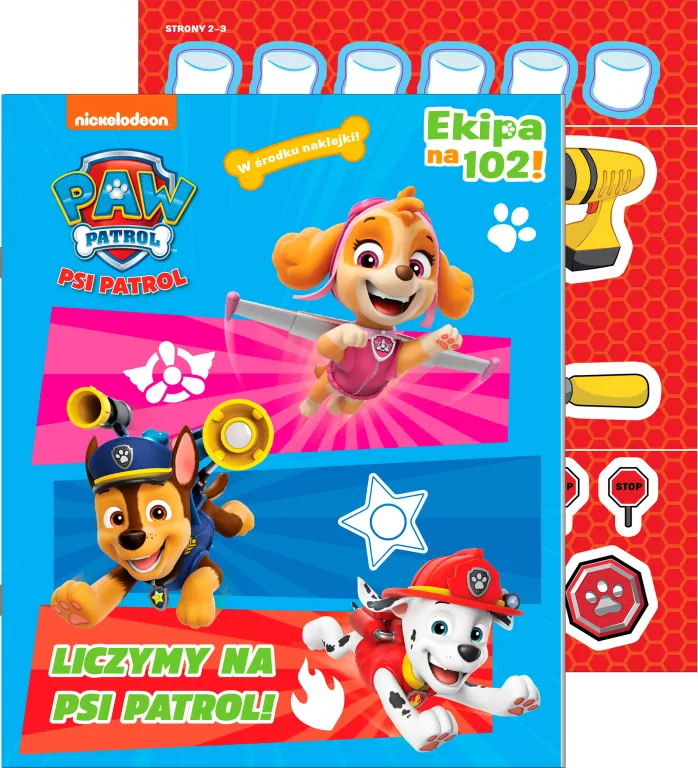Liczymy na Psi Patrol! Ekipa na 102! Psi Patrol - tantis.pl