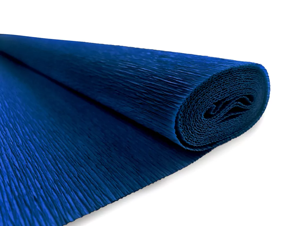 Krepina Premium Interdruk 200x50 cm nr 115 niebieska - tantis.pl