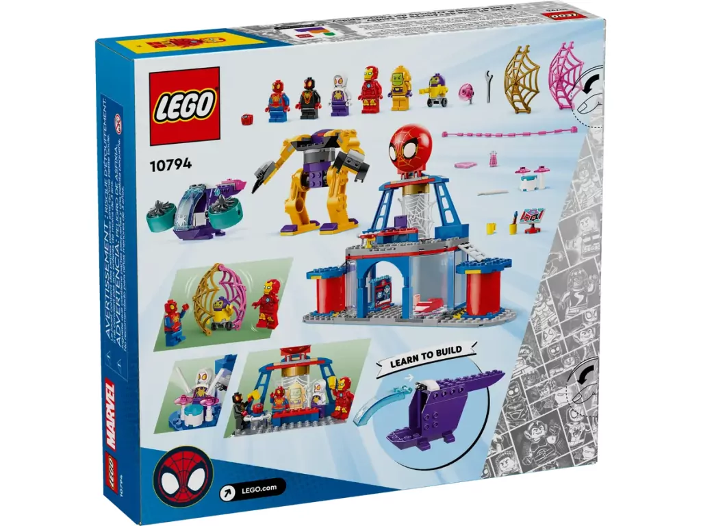 LEGO® Marvel. Siedziba główna Pajęczej Drużyny 10794 - tantis.pl