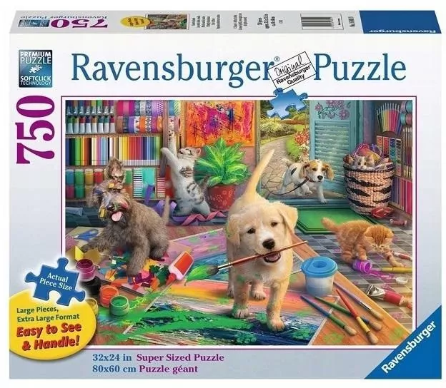 Puzzle 750 Słodcy artyści - tantis.pl