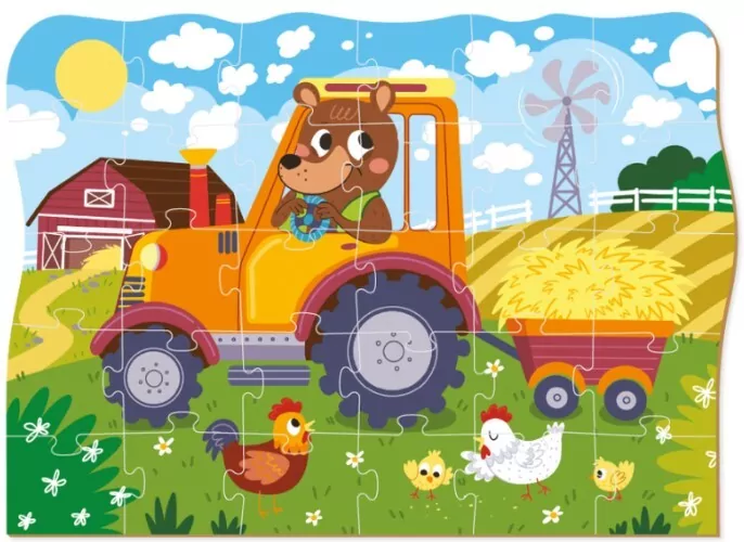 Puzzle 30. Farmer Teddy - tantis.pl