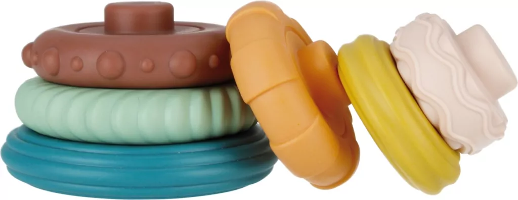 Piramidka edukacyjna pastel BAM BAM - tantis.pl