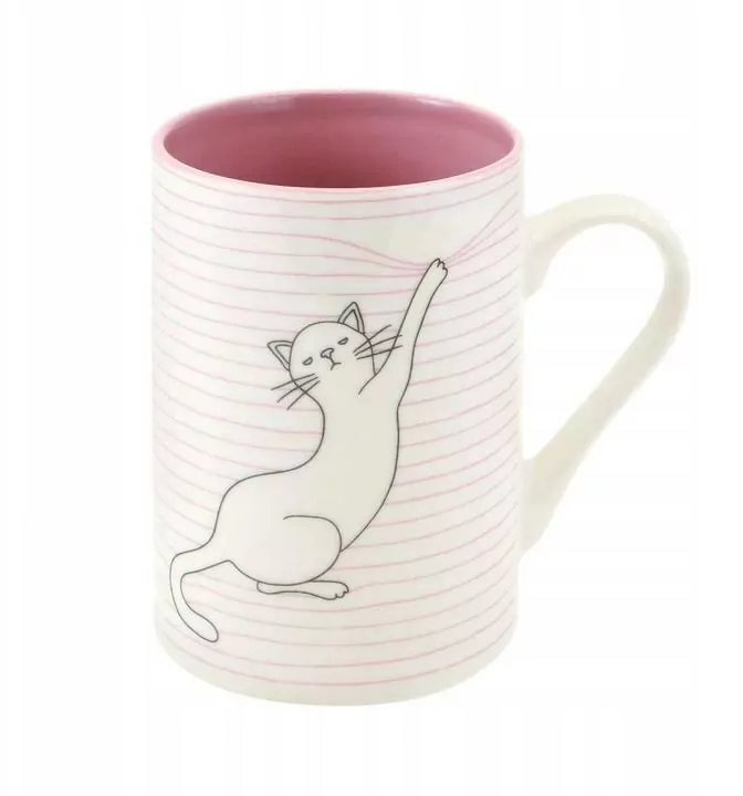 Kubek - Asking Fur Trouble (Pink) - tantis.pl
