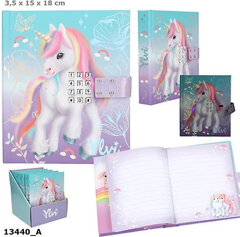 Pamiętnik na kod z dźwiękiem i światłem. Ylvi - tantis.pl