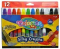 Kredki świecowe żelowe Colorino Kids 12 kolory - tantis.pl