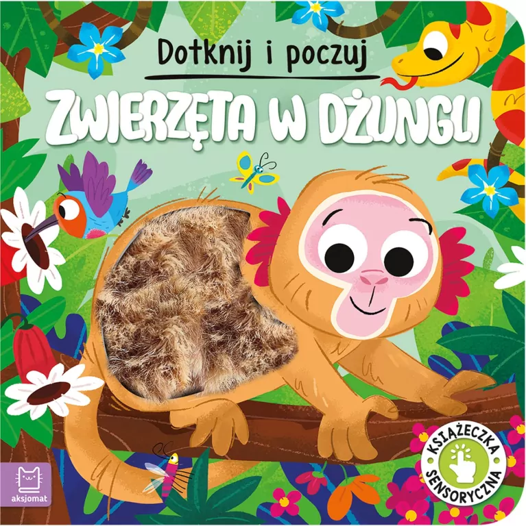 Dotknij i poczuj. Zwierzęta w dżungli - tantis.pl