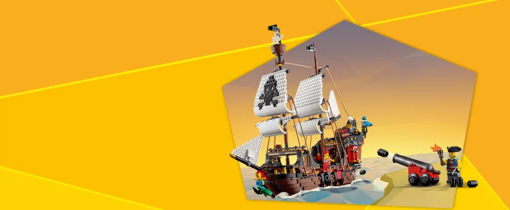 LEGO® Creator. Statek piracki. 31109 - tantis.pl