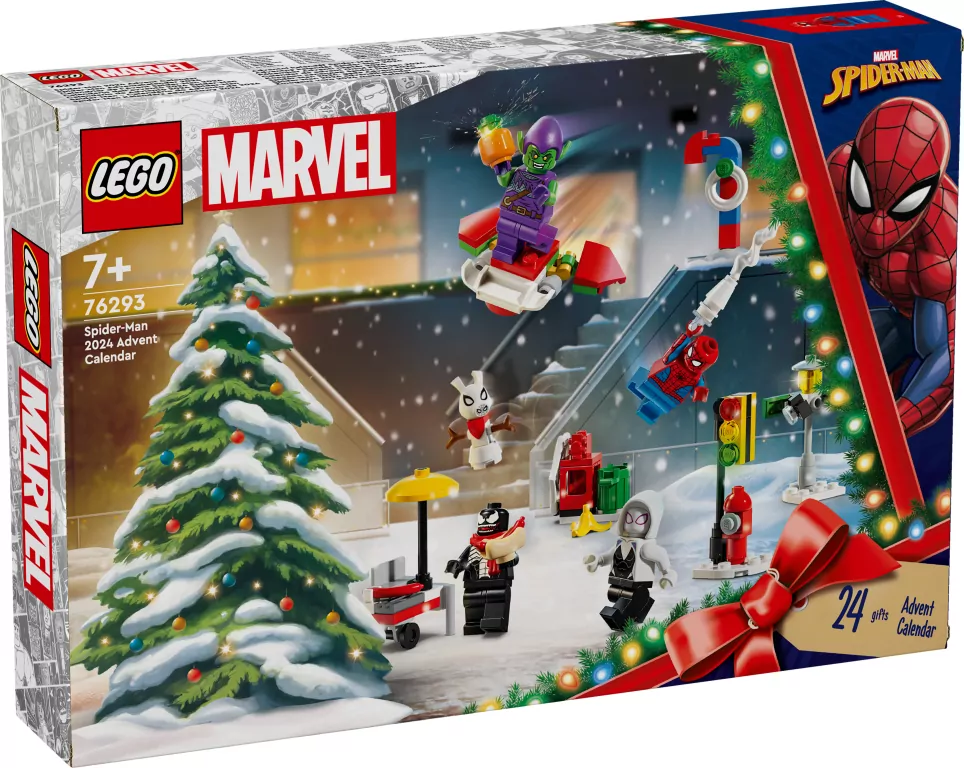 LEGO® Spider-Man. Kalendarz adwentowy 2024. 76293 - tantis.pl