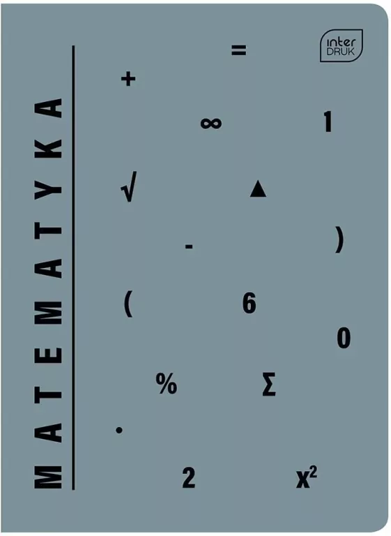 Zeszyt A5/60K kratka UV Matematyka - tantis.pl