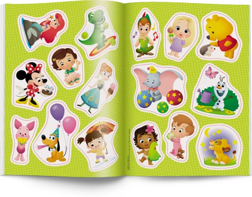 Kolorowanka z naklejkami. Disney Maluch - tantis.pl
