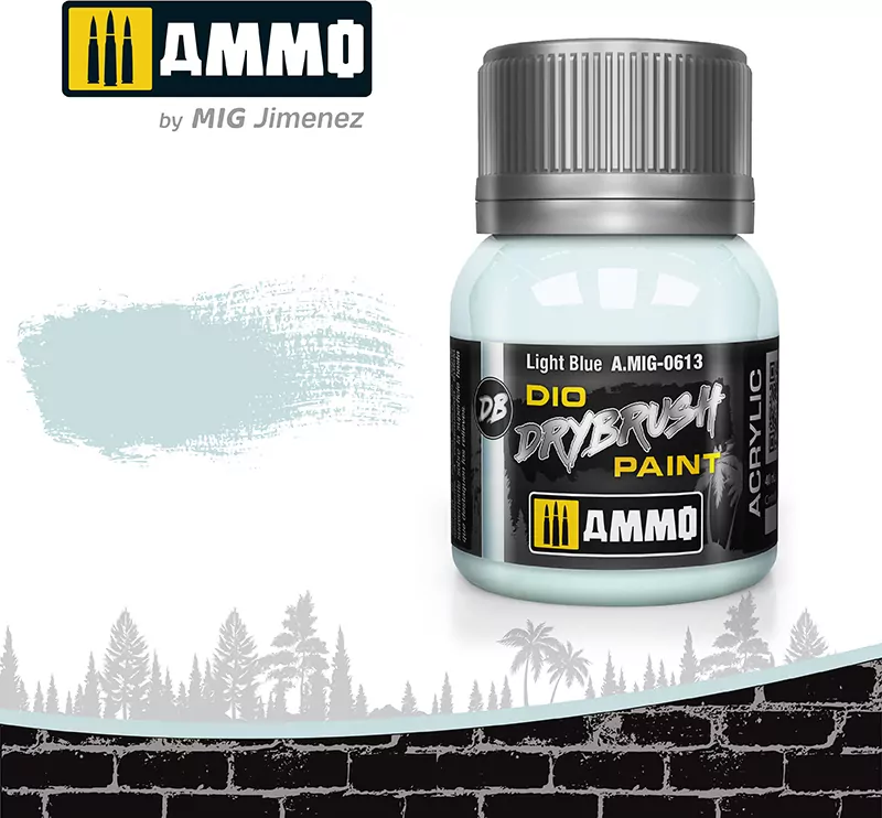 Ammo: DIO Drybrush - Light Blue - tantis.pl