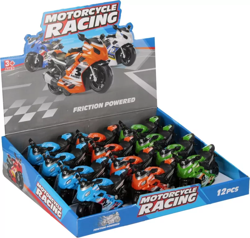 MOTOCYKL P/B 14CM MIX3 MC DISP 12/240 - tantis.pl