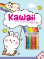Kawaii kolorowanki niebieska - tantis.pl