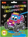 Zdrapywanki&kolorowanki Autka i dinuś 3+3 - tantis.pl