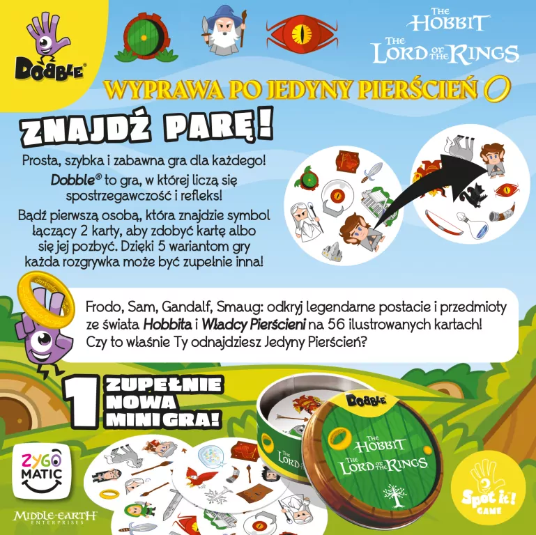 Dobble Władca Pierścieni - tantis.pl