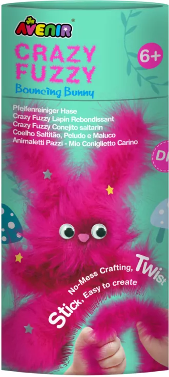 Szalony Fuzzy Puszysty, skaczący króliczek - tantis.pl