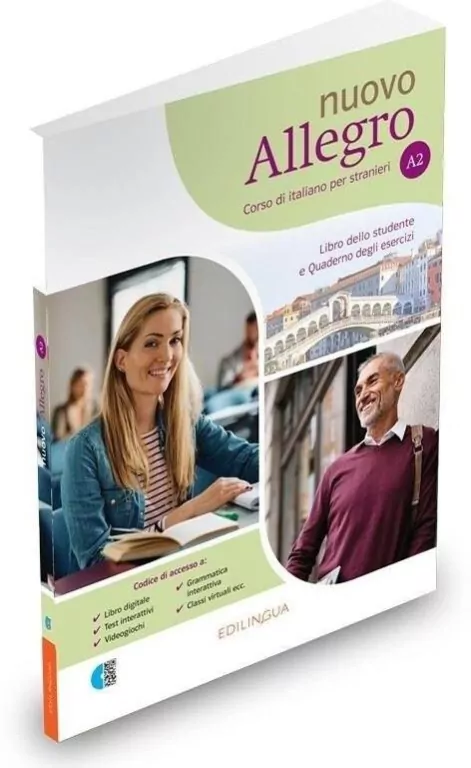 Nuovo Allegro A2 podręcznik + ćwiczenia + online - tantis.pl