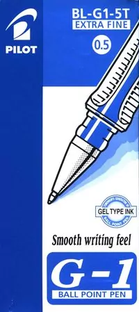 Długopis żelowy G1 niebieski  PILOT - tantis.pl