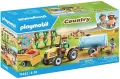 Traktor z przyczepą i zbiornikiem na wodę. Country 71442 - tantis.pl