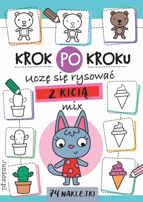 Uczę się rysować z Kicią. Krok po kroku - tantis.pl