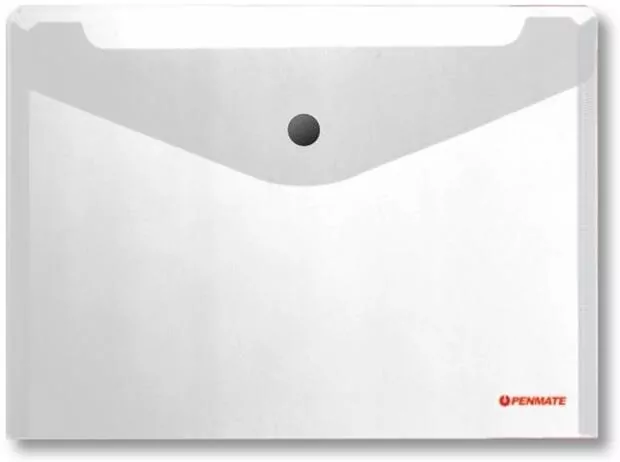 Koperta na zatrzask A6 PP-235 bezbarwna PENMATE - tantis.pl
