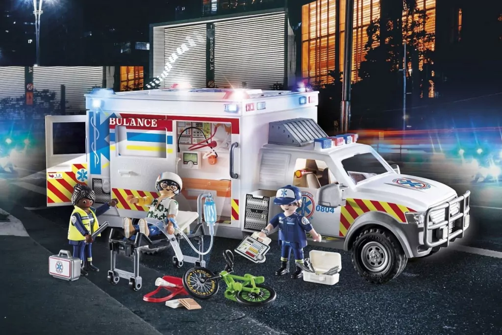 Ambulans pogotowia ratunkowego: US Ambulance. City Action 70936 - tantis.pl