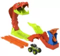 Hot Wheels Monster Trucks Mega skok Nokaut węża - tantis.pl
