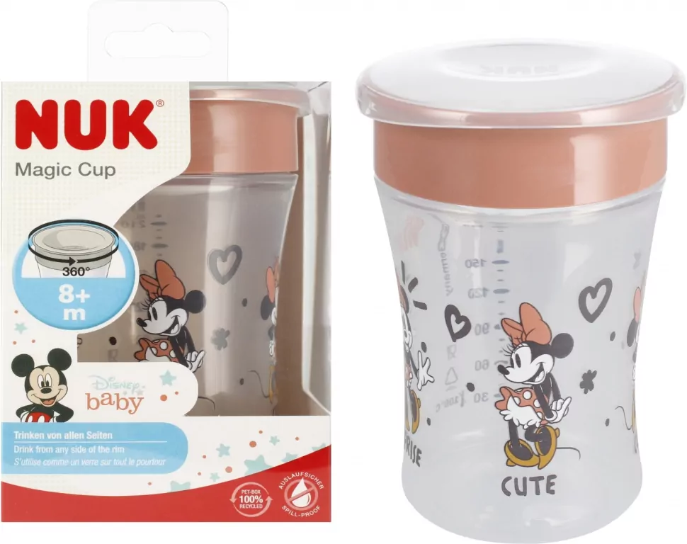 NUK. Magic Cup. Kubek. 230 ml. 8 miesięcy - tantis.pl
