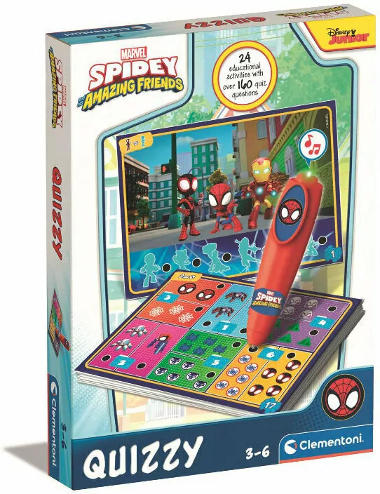 Clementoni. Interaktywny Quiz Spidey - tantis.pl