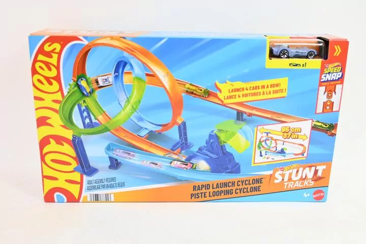 Hot Wheels Stunt Tracks Tor wyścigowy Rajdowy - tantis.pl