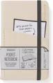 Notatnik A6. Bookaroo. Journal Pocket. Kremowy - tantis.pl