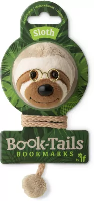 Leniwiec pluszowa zakładka do książki