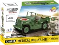 Cobi. Historical Collection Medical Willys MB - tantis.pl