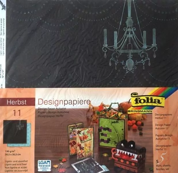 Design-papier 190 g/m2 30,5x30,5cm 5ark - tantis.pl