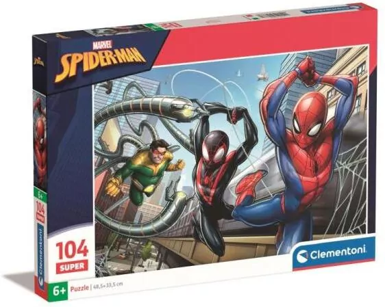 Puzzle 104 Super Kolor Spider-Man - tantis.pl