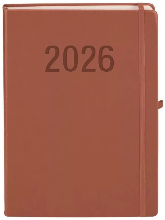 Kalendarz 2026 A4 Memofix DNS mocha mousse - tantis.pl