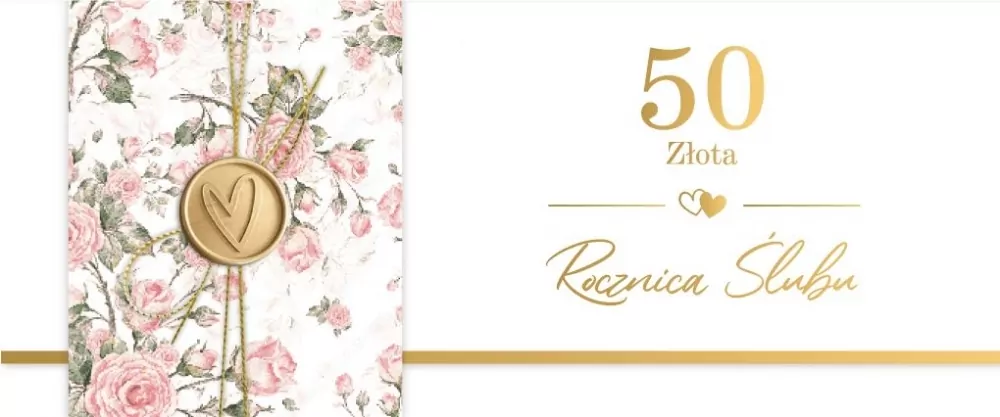 Karnet Rocznica Ślubu - tantis.pl