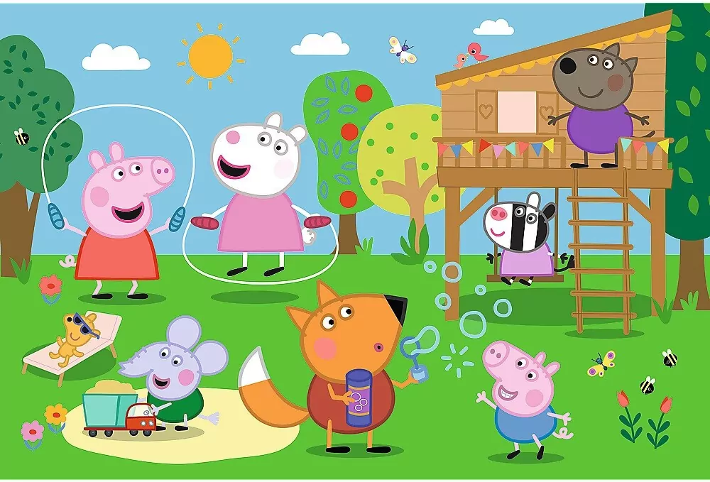 Puzzle 24 Maxi. Zabawa na polanie - tantis.pl